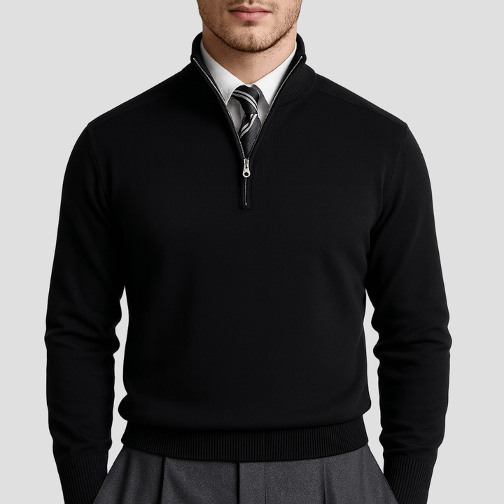 Landon | Half-Zip Knit Sweater