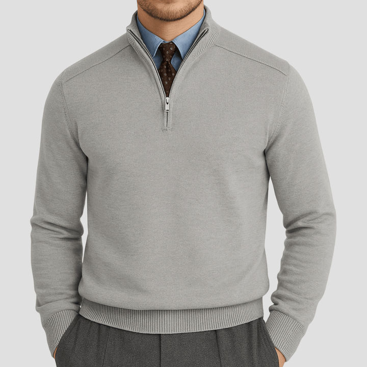 Landon | Half-Zip Knit Sweater