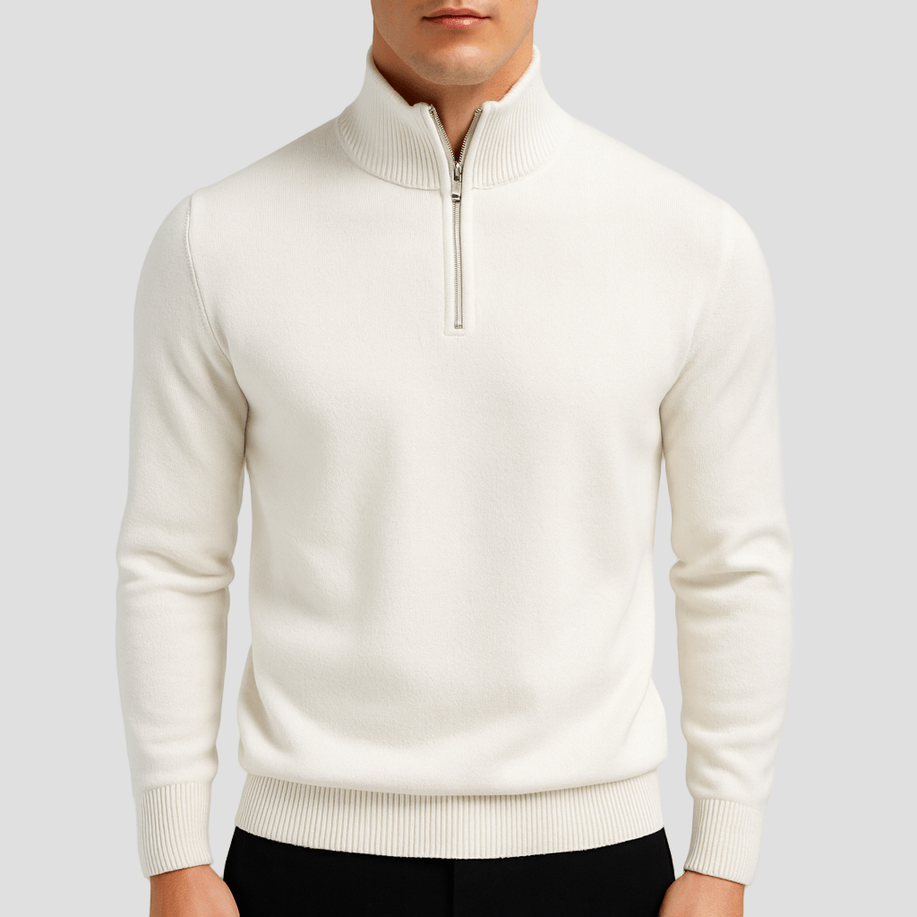 Logan | Cozy Knit Zip-Up Sweater