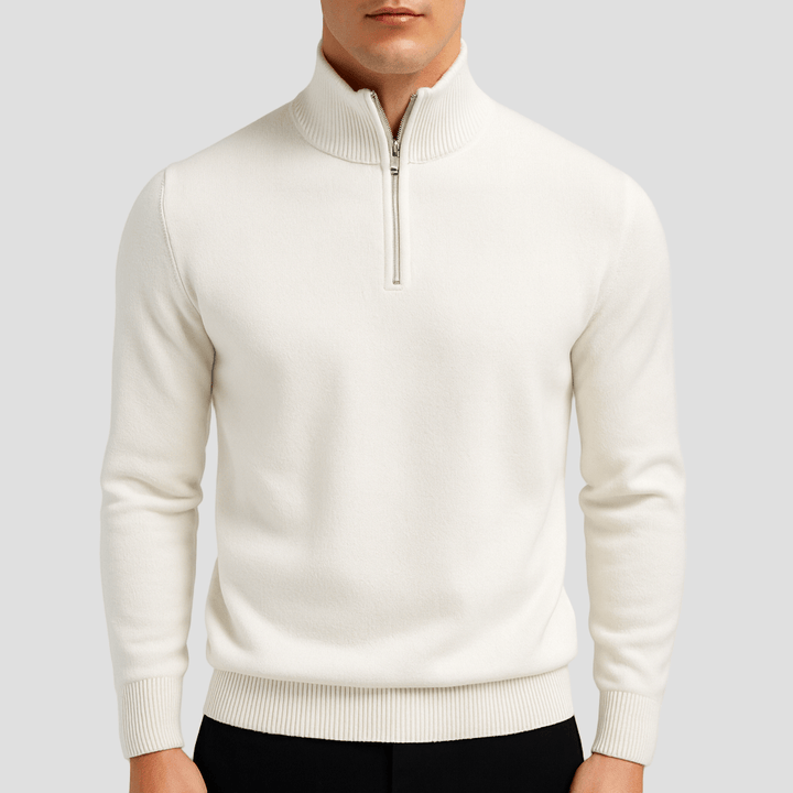 Logan | Cozy Knit Zip-Up Sweater