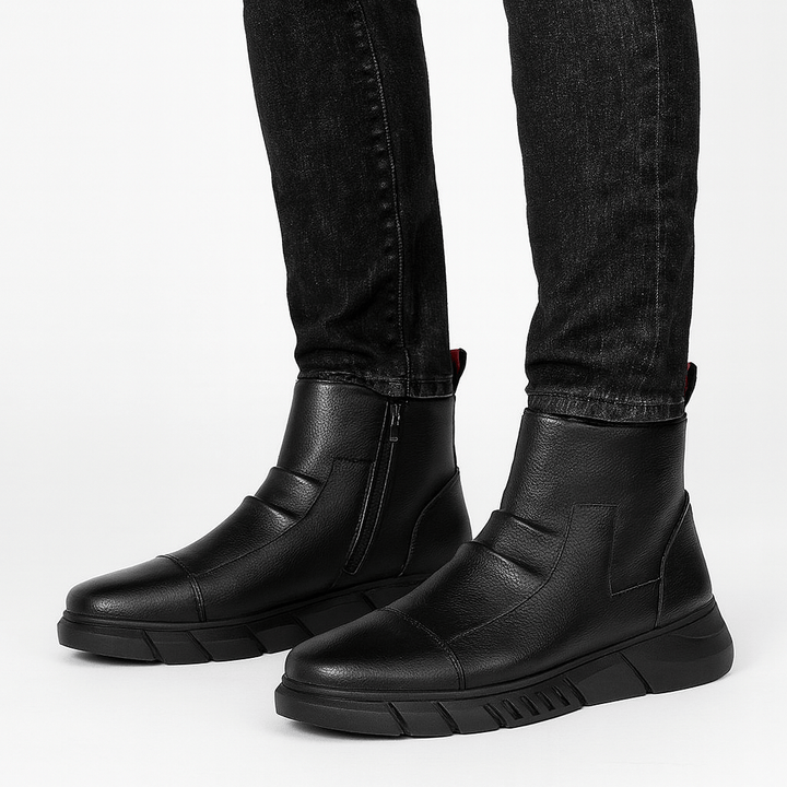 Julian | Leather Zip Boots