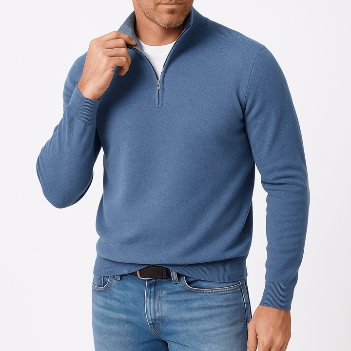 Ezekiel | Premium Zip-Up Sweater