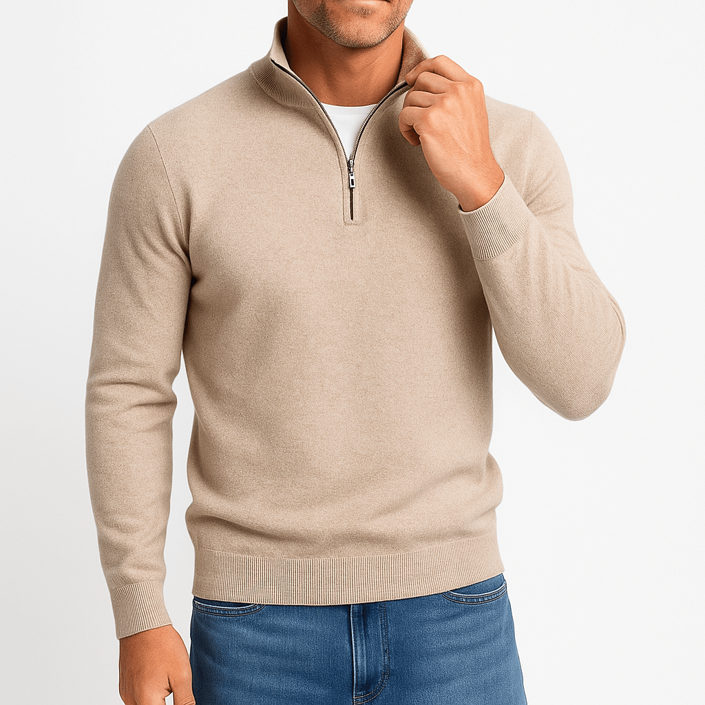 Ezekiel | Premium Zip-Up Sweater