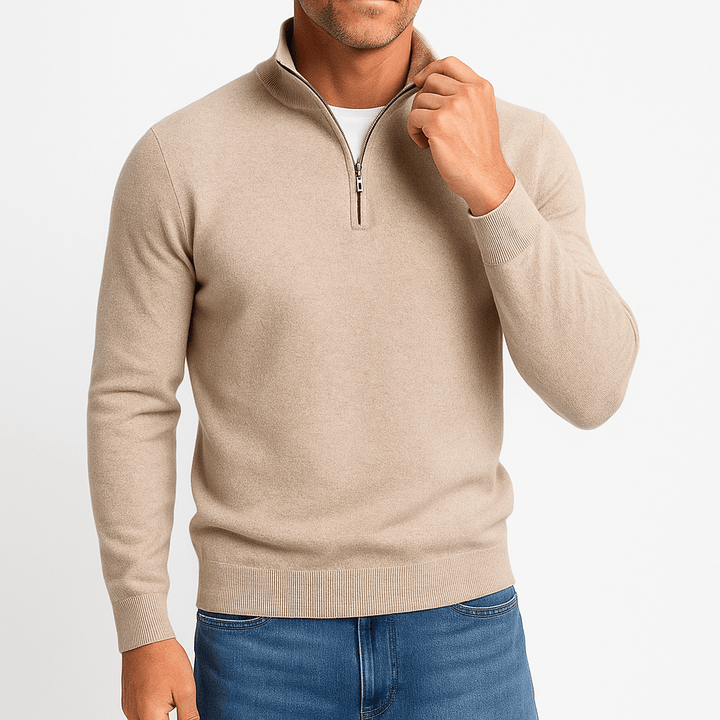 Ezekiel | Premium Zip-Up Sweater