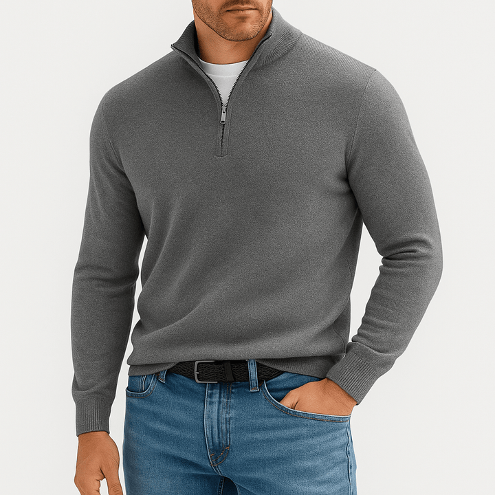 Ezekiel | Premium Zip-Up Sweater