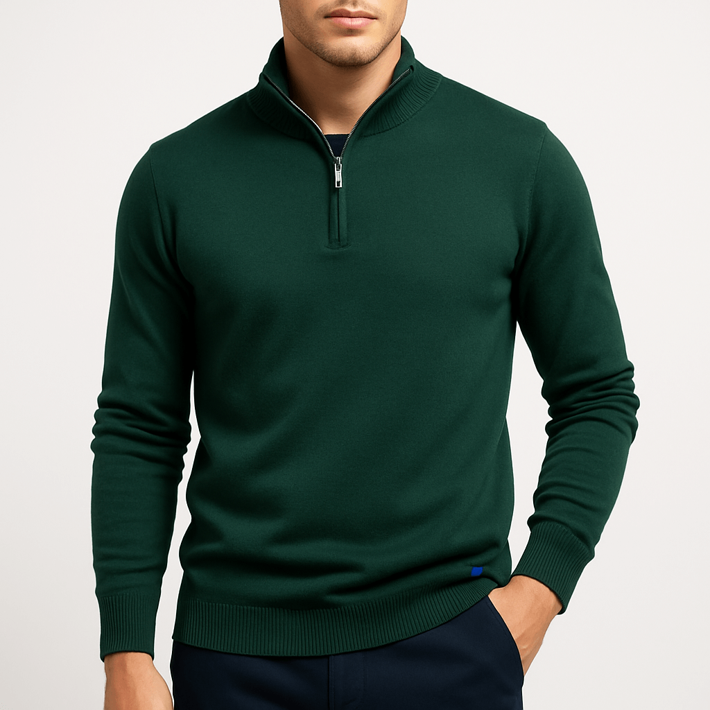 Parker | Quarter-Zip Slim Fit Sweater
