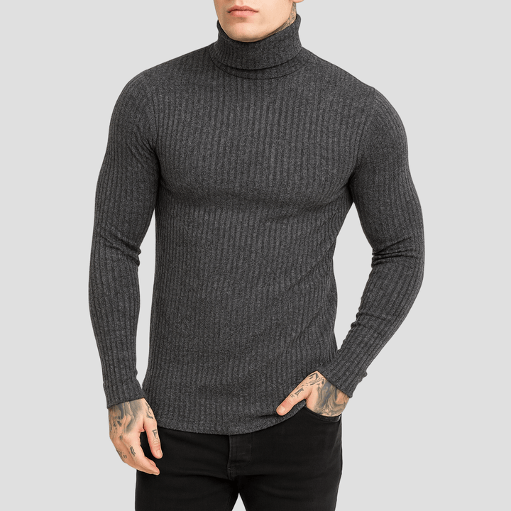 Hunter | Ribbed Turtleneck Sweater