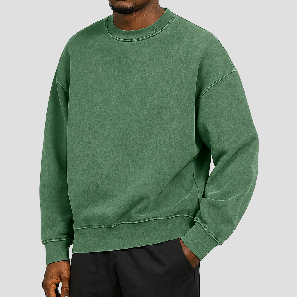 Eli | Cozy Round Neck Knit Sweater