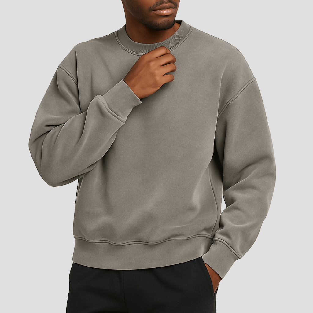 Eli | Cozy Round Neck Knit Sweater
