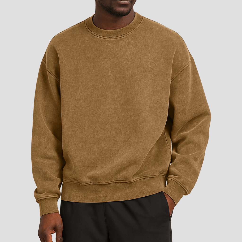 Eli | Cozy Round Neck Knit Sweater
