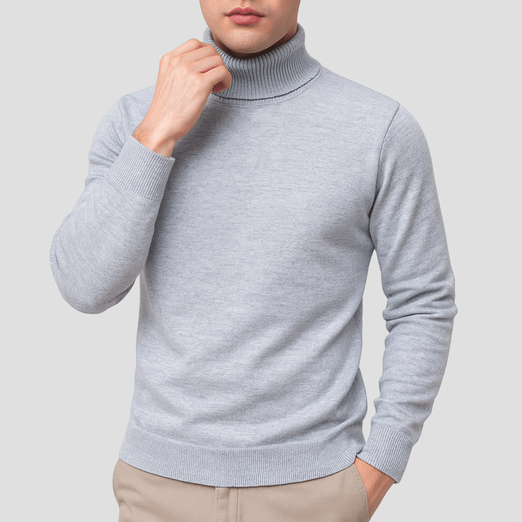 Bentley | Solid Turtleneck Sweater