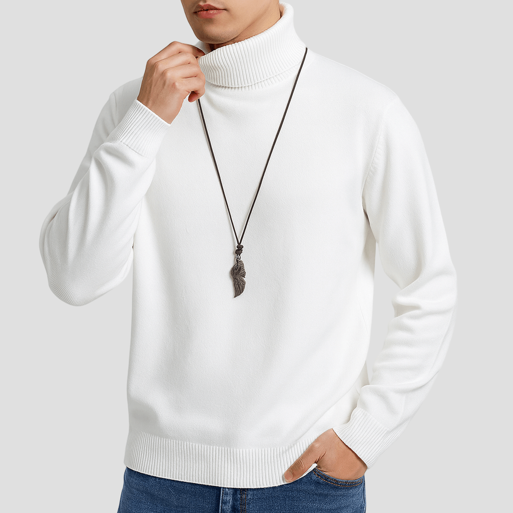 Lucas | Cozy Turtleneck Knit Sweater
