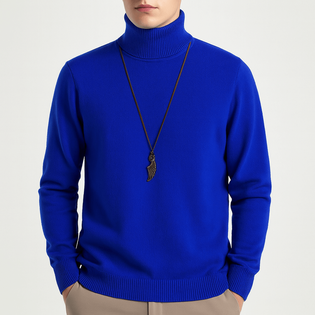 Lucas | Cozy Turtleneck Knit Sweater
