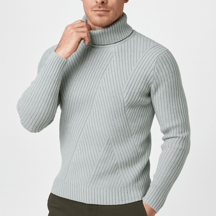 Dylan | Turtleneck Ribbed Sweater
