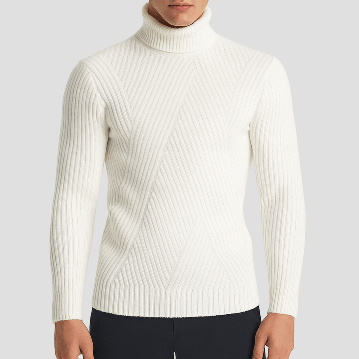 Dylan | Turtleneck Ribbed Sweater