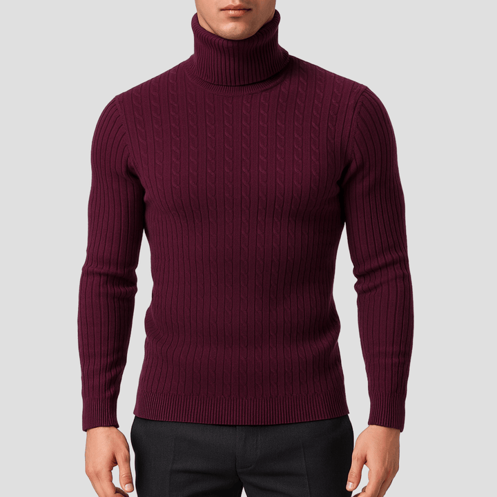 Owen | Cozy Turtleneck Wool Sweater