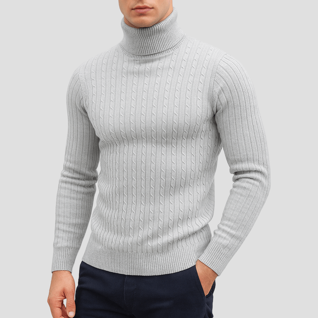 Owen | Cozy Turtleneck Wool Sweater