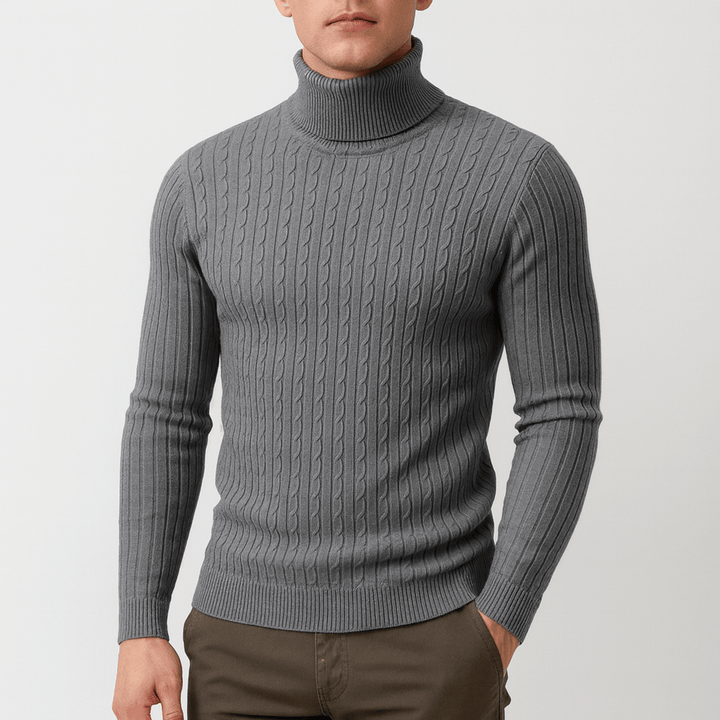 Owen | Cozy Turtleneck Wool Sweater