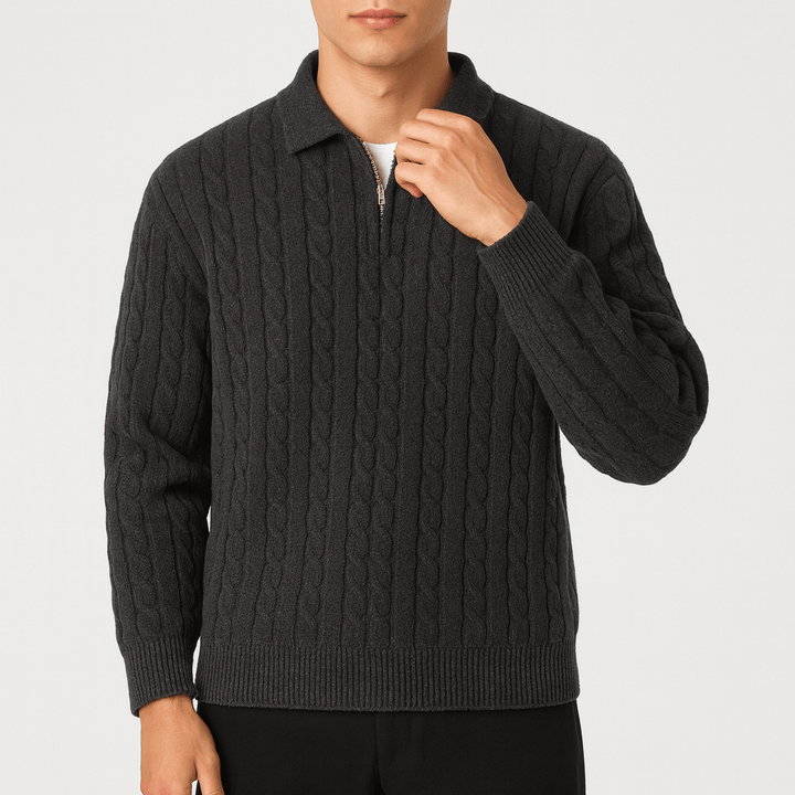 Caleb | Vintage-Inspired Cozy Knit Sweater