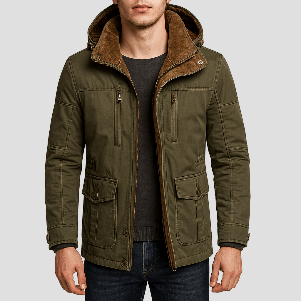 Connor | Hooded Winter Parka Jacket