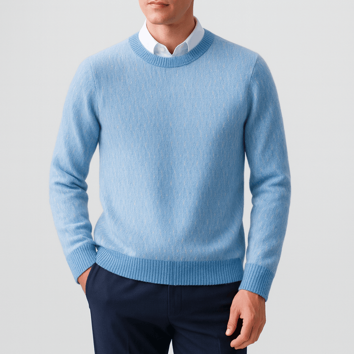 Levi | Cozy Wool Crewneck Sweater