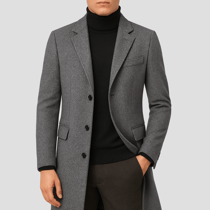 Sebastian | Men's Wool Coat