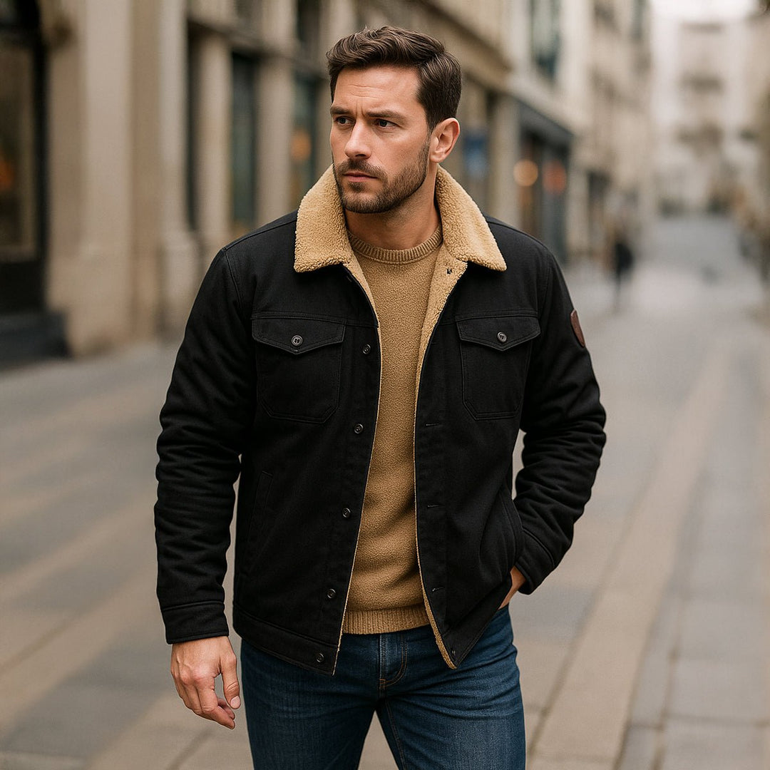 Mayfair | Warm Fleece Lined Winter Coat for Men
