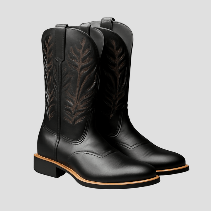 Owen | Western Leather Cowboy Boots for Men