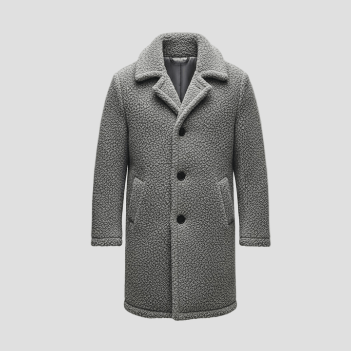 Nathan | Polar Fleece Lapel Coat