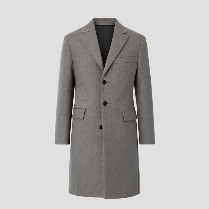 Thomas | Men's Single-Breasted Notch Lapel Coat