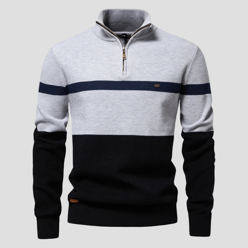 Nathaniel | Classic Soft Cotton Sweater for Men