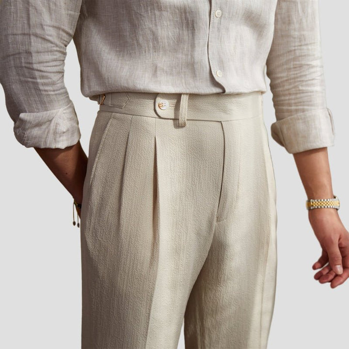 Ethan | Tailored Men’s Pleated Trousers