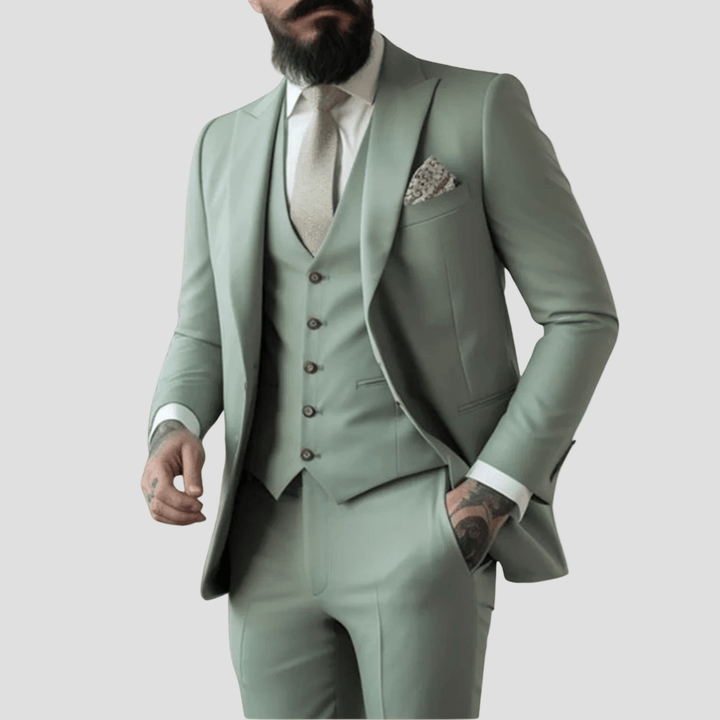 Liam | Sage Green Slim Fit Suit