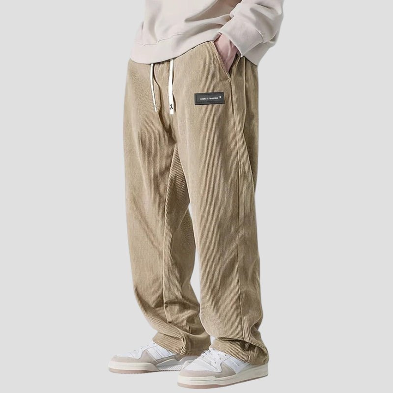 Owen | Corduroy Straight Trousers