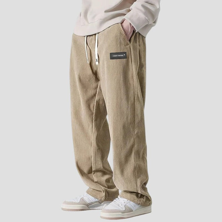 Owen | Corduroy Straight Trousers