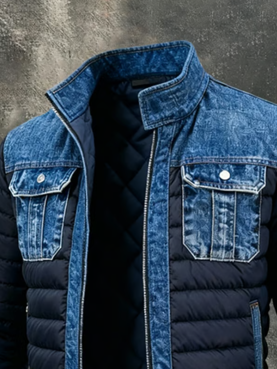Fletcher | HYBRID QUILTED DENIM JACKET