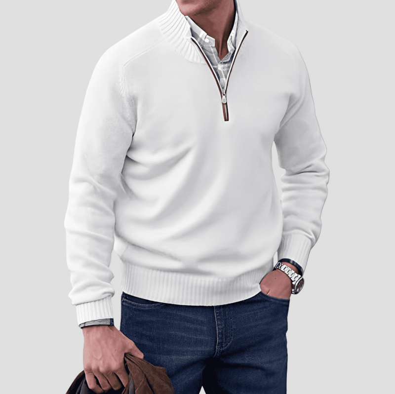 Julian | Elegant Cotton Sweater for Men