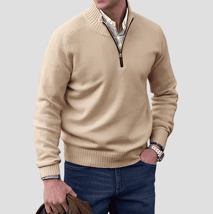 Julian | Elegant Cotton Sweater for Men