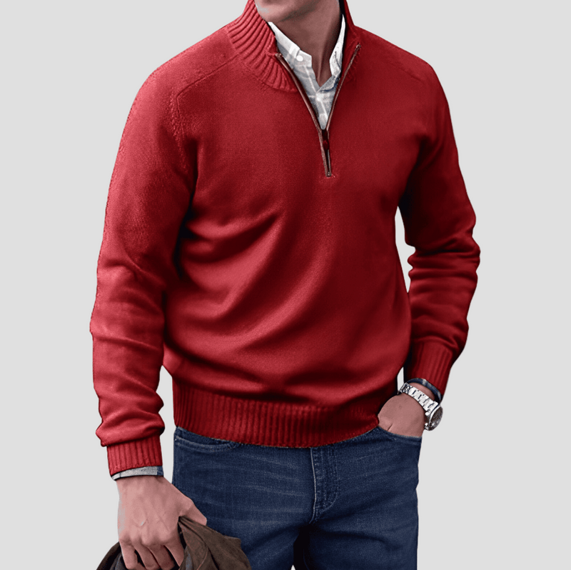 Julian | Elegant Cotton Sweater for Men