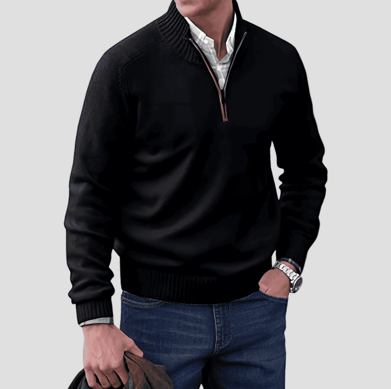Julian | Elegant Cotton Sweater for Men