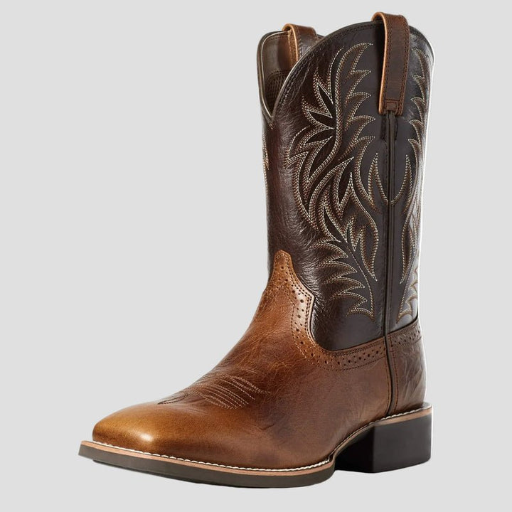 Owen | Western Leather Cowboy Boots for Men