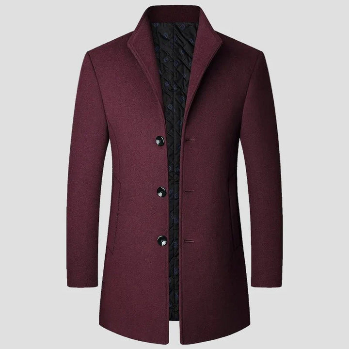 George | Men's Quilted Single-Breasted Coat