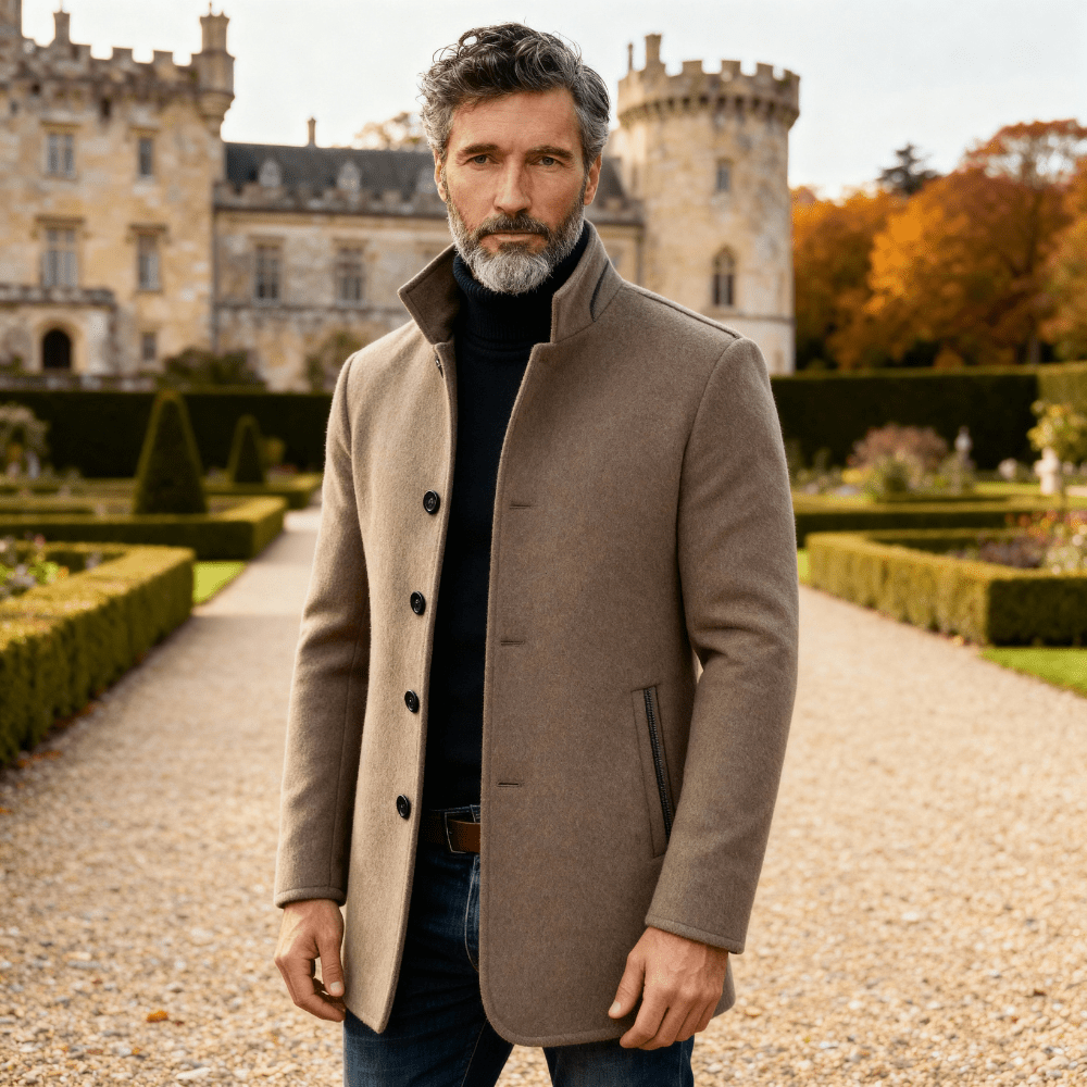 Eli | Casual Lapel Single-Breasted Short Coat