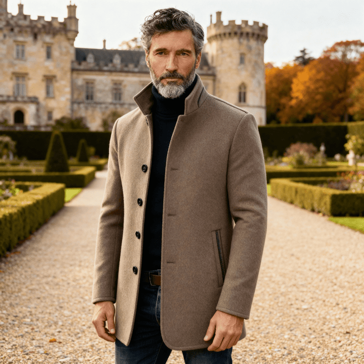 Eli | Casual Lapel Single-Breasted Short Coat