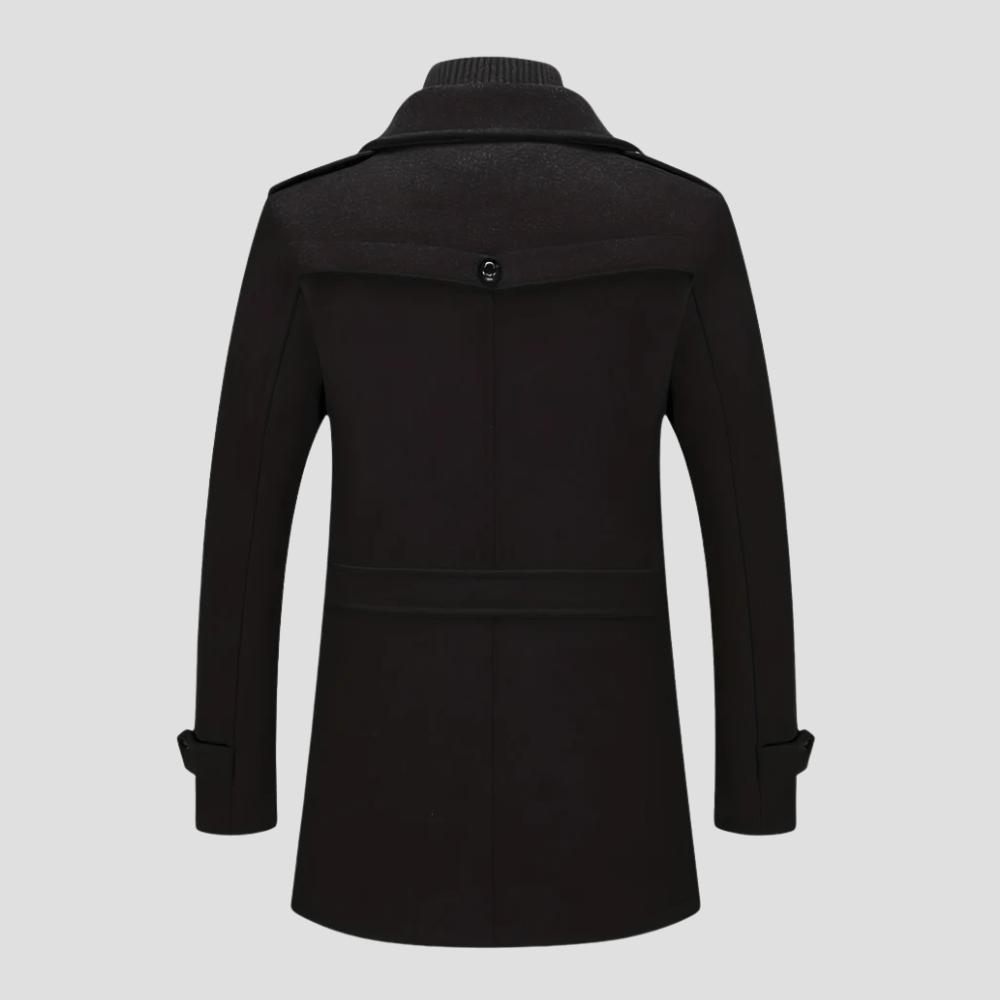 Rhett | Retro Double Collar Coat