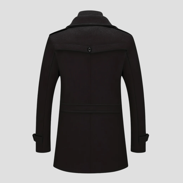 Rhett | Retro Double Collar Coat