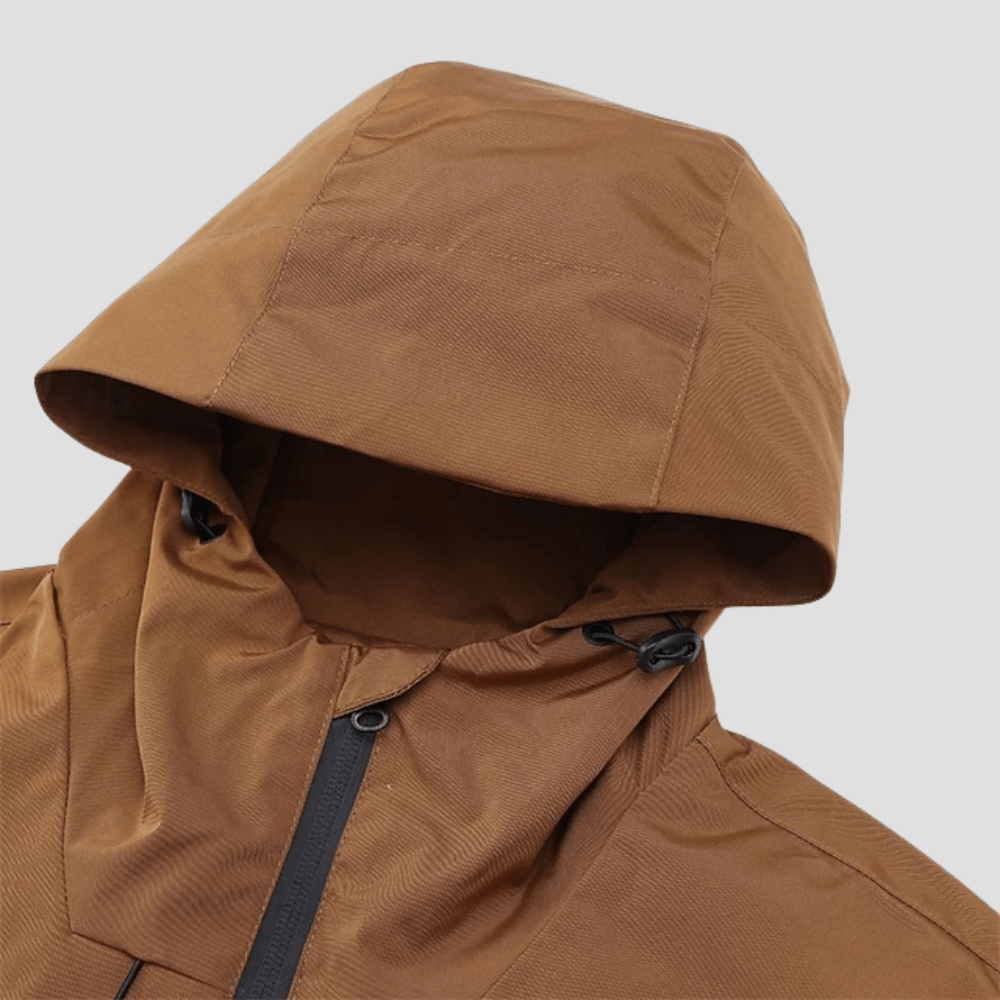 Aiden | Waterproof Hooded Structured Winter Jacket