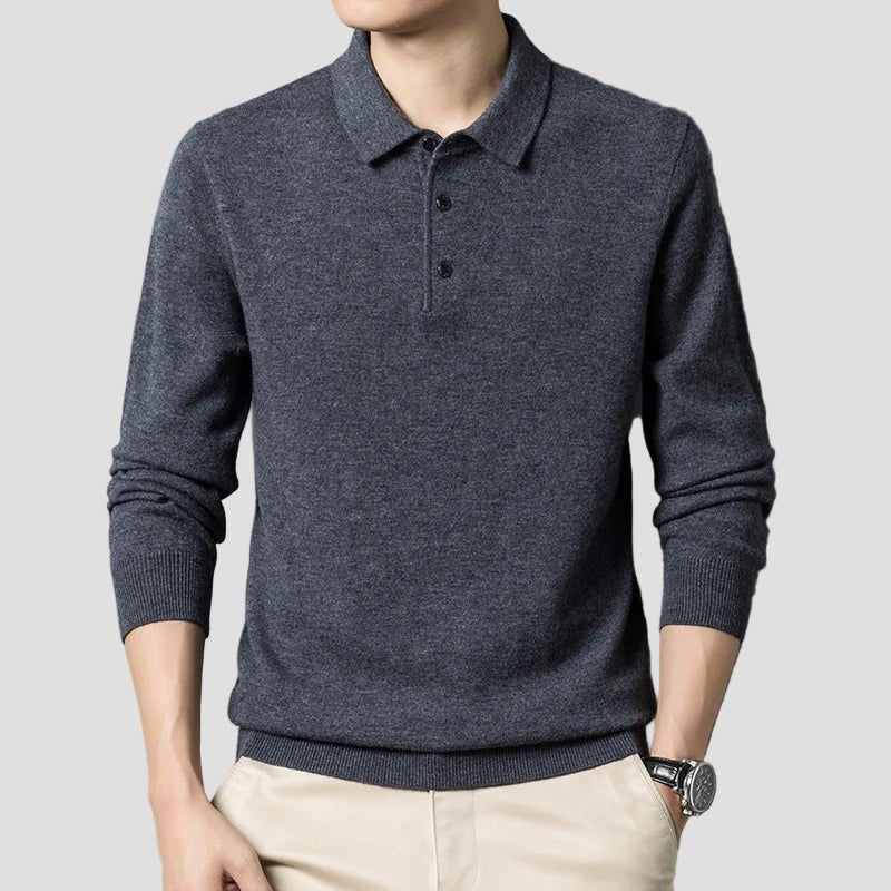 Blake | High-Quality Men’s Polo Sweater