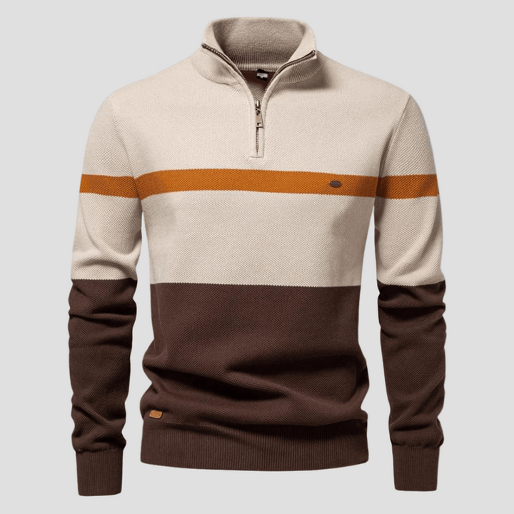 Nathaniel | Classic Soft Cotton Sweater for Men