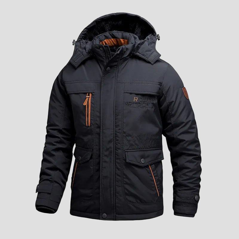 Luca | Windproof Insulated Winter Jacket with Pockets